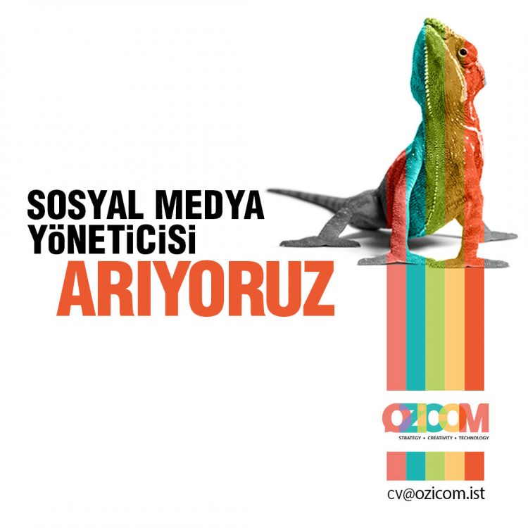 Ozicom Sosyal Medya Yöneticisi Arıyor