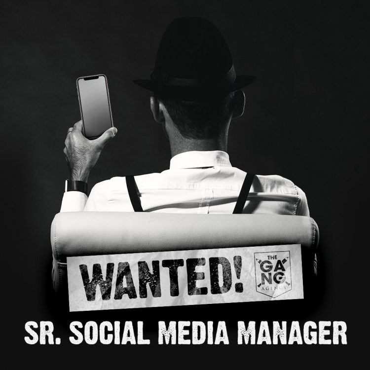 The Gang, Sr. Social Media Manager Arıyor