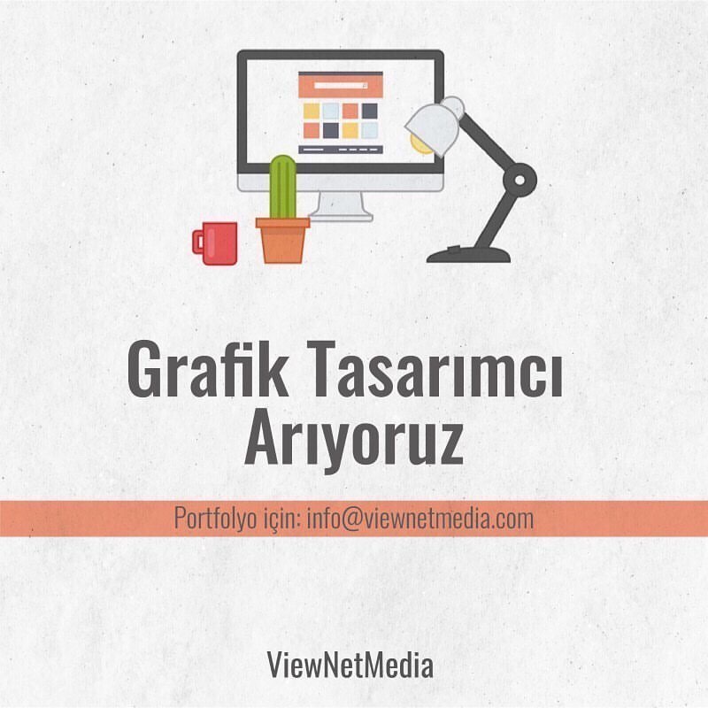 Grafiker iş ilanları ViewNetMedia, Grafiker Arıyor