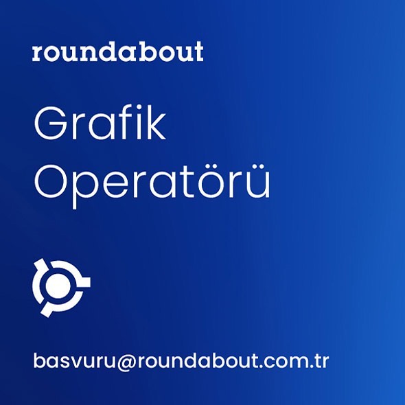 Roundabout Grafik Operatörü Arıyor