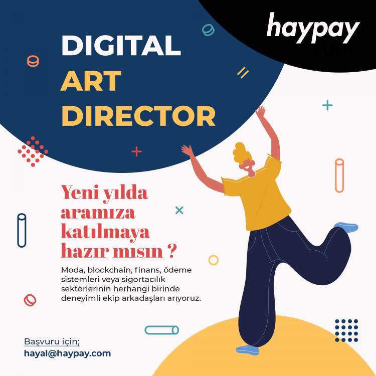 Art Director iş ilanları Haypay Digital Art Director Arıyor