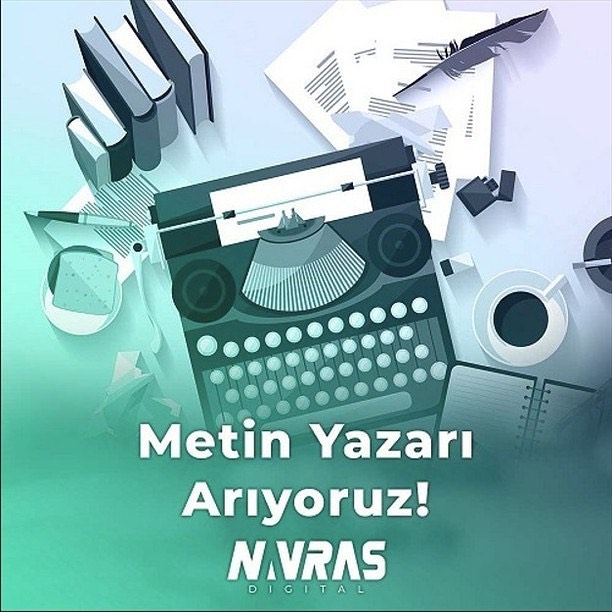 Metin Yazarı iş ilanları Navras Dijital, Metin Yazarı Arıyor