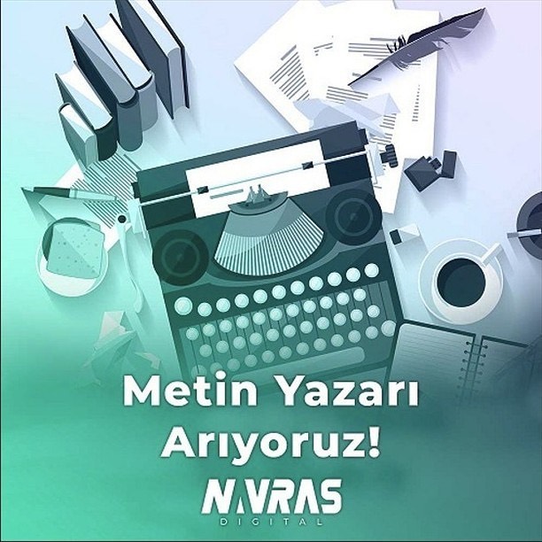 Navras Dijital, Metin Yazarı Arıyor