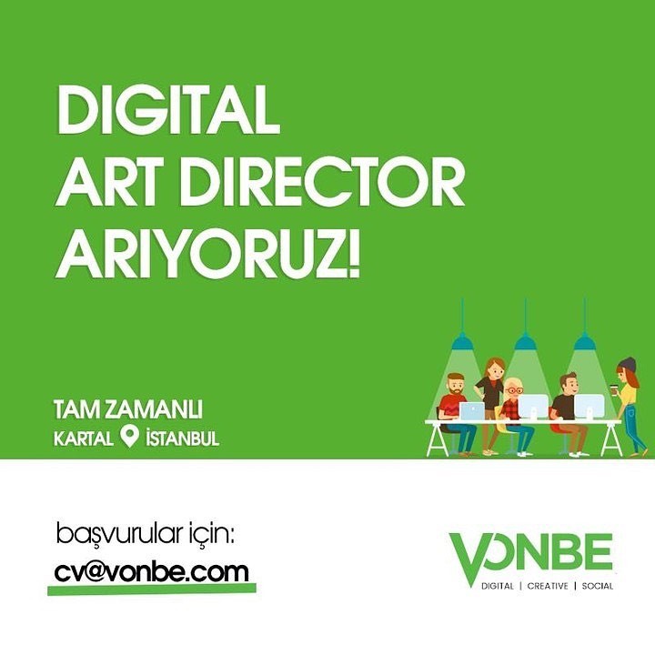 Digital Art Director iş ilanları Vonbe, Digital Art Director Arıyor