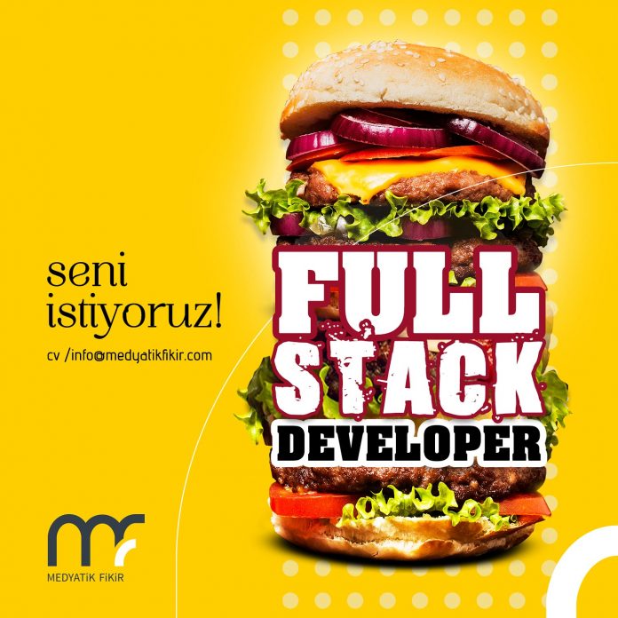 Medyatik Fikir Full Stack Developer Arıyor! Medyatik Fikir Full Stack Developer Arıyor!