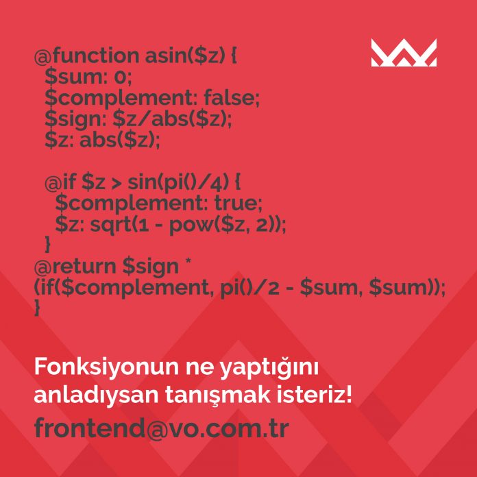 Victor Orbis Front-End Developer Arıyor! Victor Orbis Front-End Developer Arıyor!