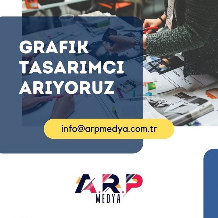 Grafik Tasarımcı iş ilanları Arp Medya Grafik Tasarımcı Arıyor