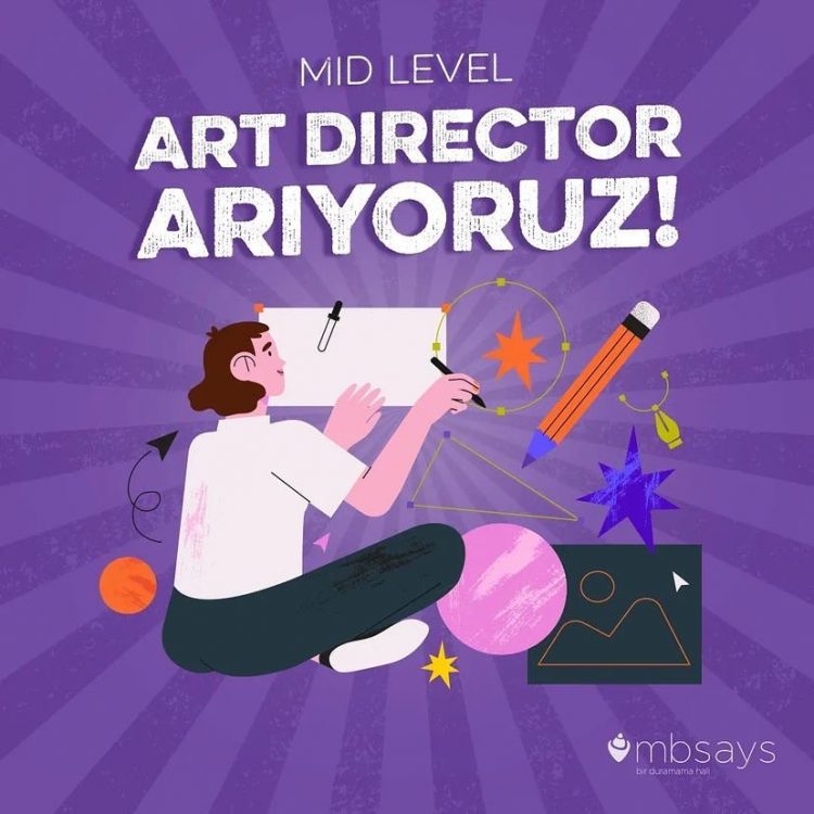 Art Director iş ilanları Mbsays, Art Director Arıyor