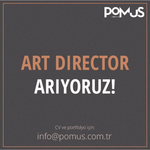 Art Director Pomus Creative, Art Director Arıyor