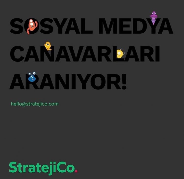 StratejiCo Sosyal Medya Uzmanı Arıyor