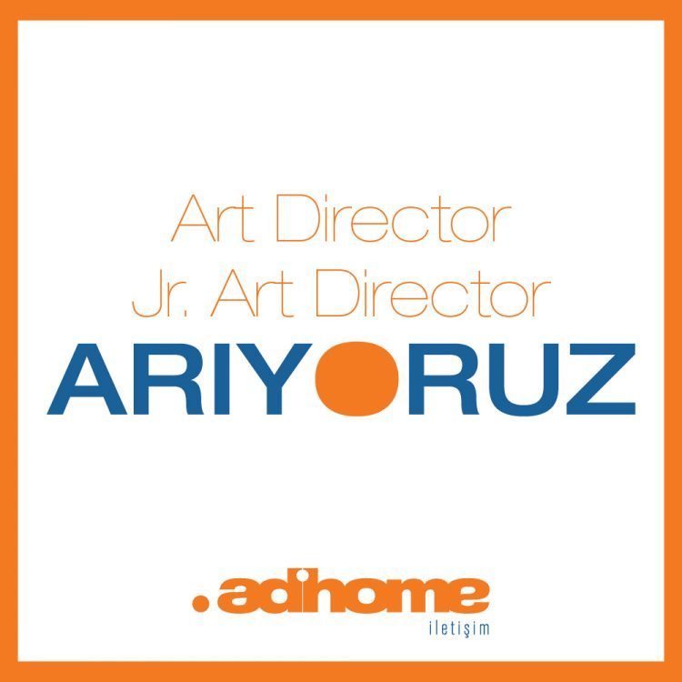 Junior Art Director / Art Director iş ilanları Adhome, Junior Art Director / Art Director Arıyor!