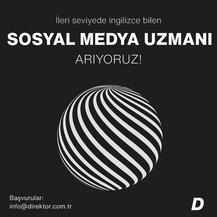 Sosyal Medya Uzmanı iş ilanları Direktör Dijital, Sosyal Medya Uzmanı Arıyor!