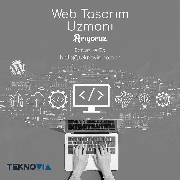 Web Tasarım Uzmanı iş ilanları Teknovia, Web Tasarım Uzmanı Arıyor!