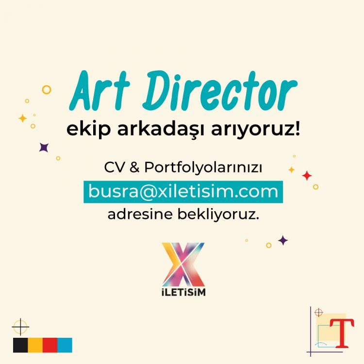 X İletişim, Art Director Arıyor!