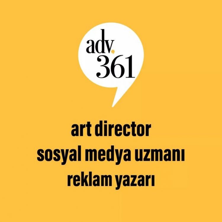 Adv361 Sosyal Medya Uzmanı, Reklam Yazarı ve Art Director Arıyor