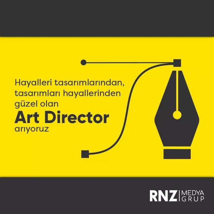 Art Director iş ilanları RNZ Medya Grup, Art Director Arıyor
