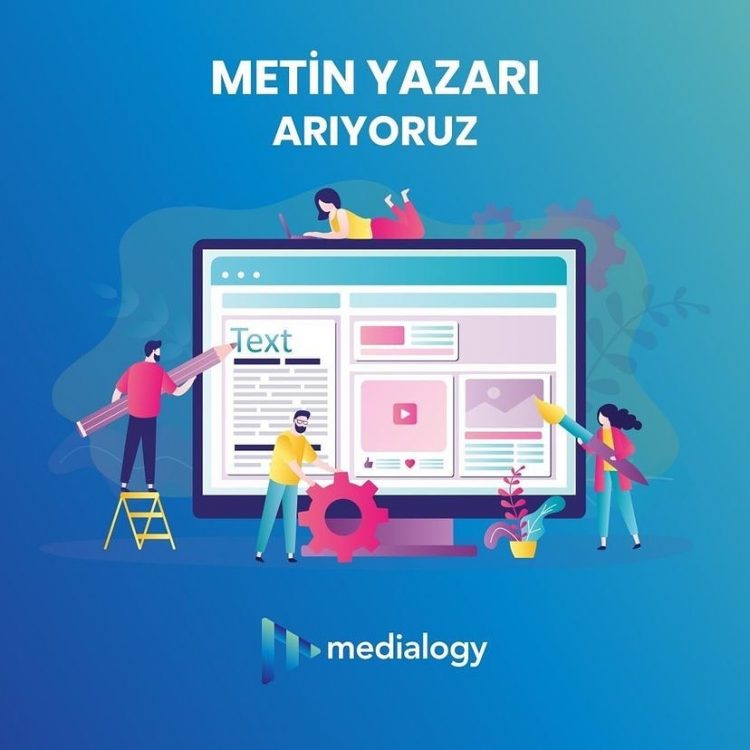 Metin Yazarı iş ilanları Medialoji, Metin Yazarı Arıyor