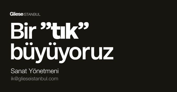 Art Director ilanları Gliese İstanbul, Art Director