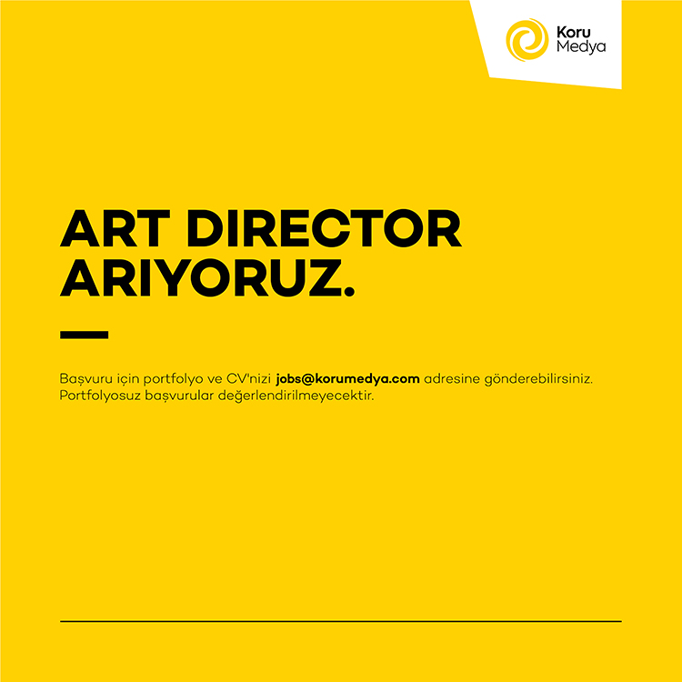 Art Director iş ilanları Koru Medya, Art Director