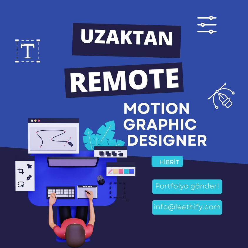 Leathify, Uzaktan Çalışacak Motion Graphic Designer Arıyor