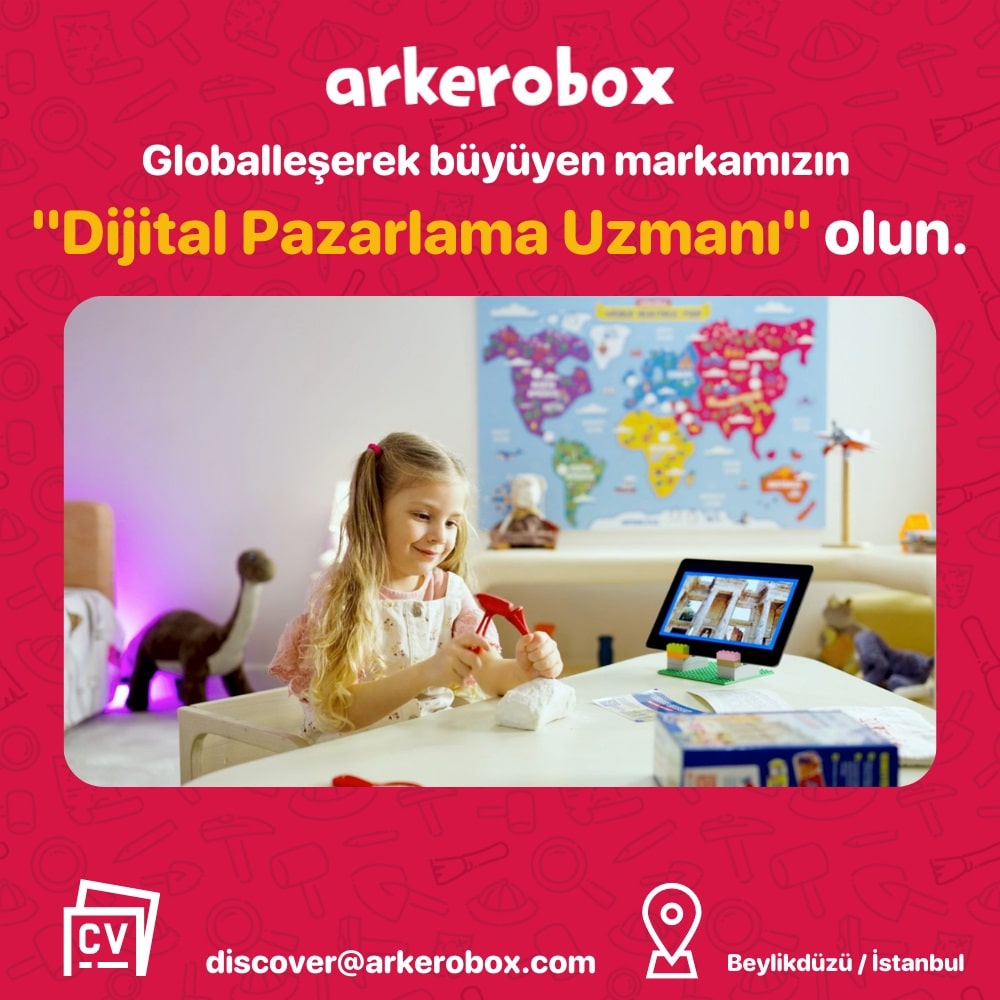 Arkerobox, Dijital Pazarlama Uzmanı Arıyor