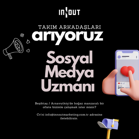 Innout Marketing, Sosyal Medya Yöneticisi Arıyor