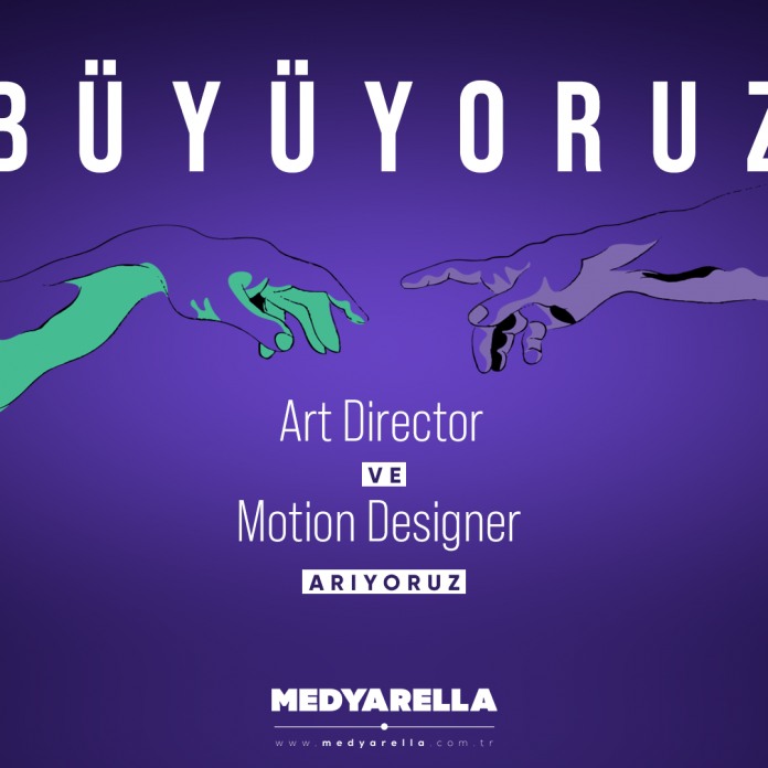 Art Director ve Motion Designer İş İlanları Medyarella, Art Director ve Motion Designer Arıyor