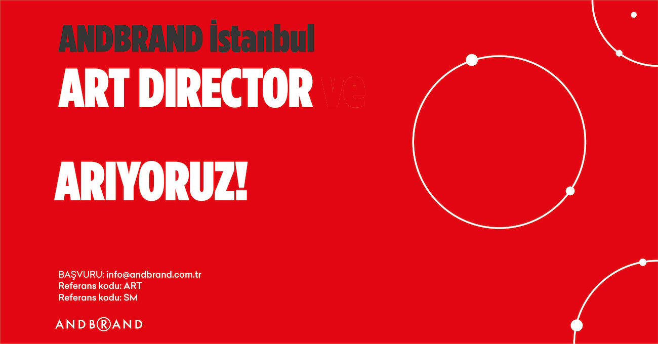 Art Director ilanları ANDBRAND, Art Director Arıyor
