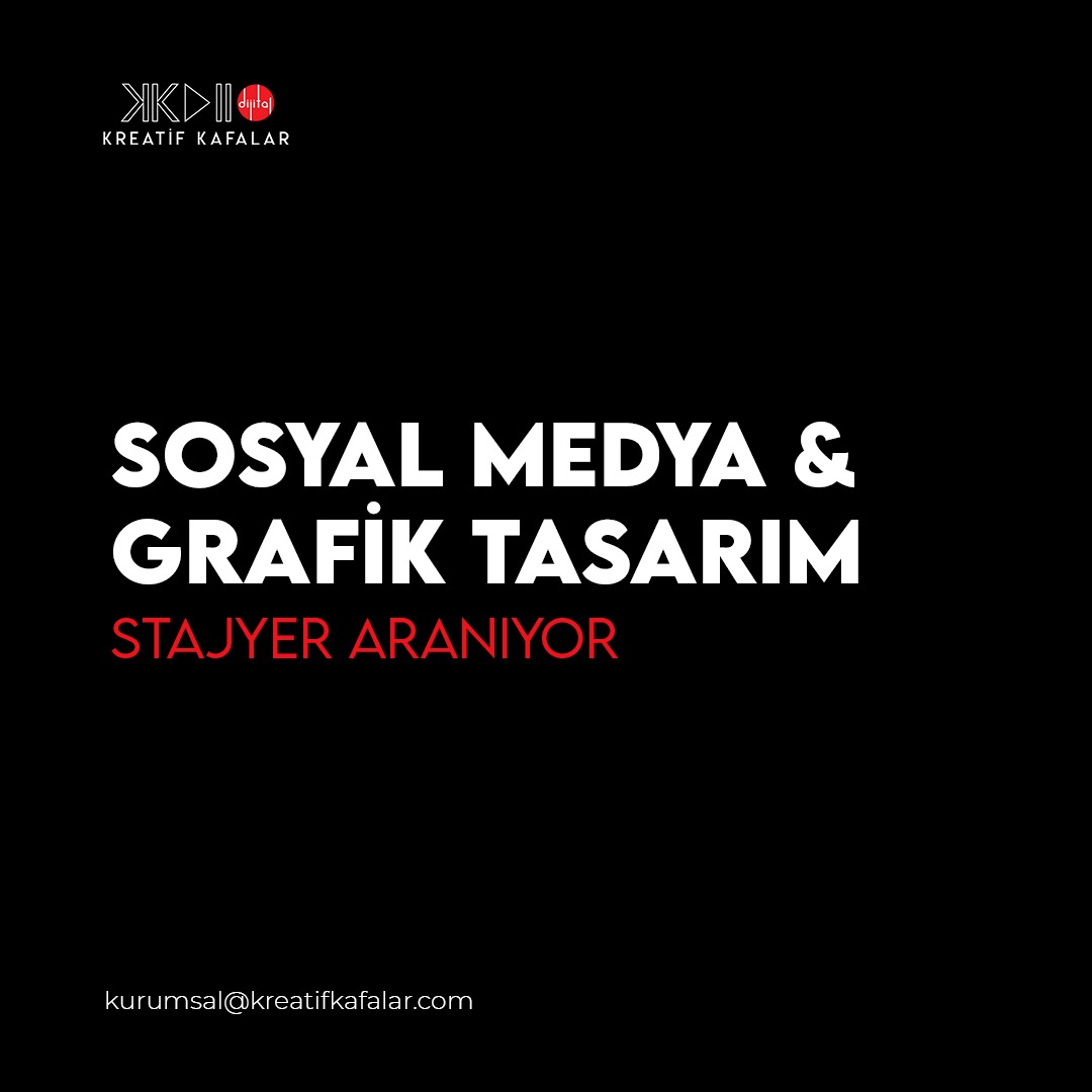 Stajyer İş İlanı, Kreatif Kafalar