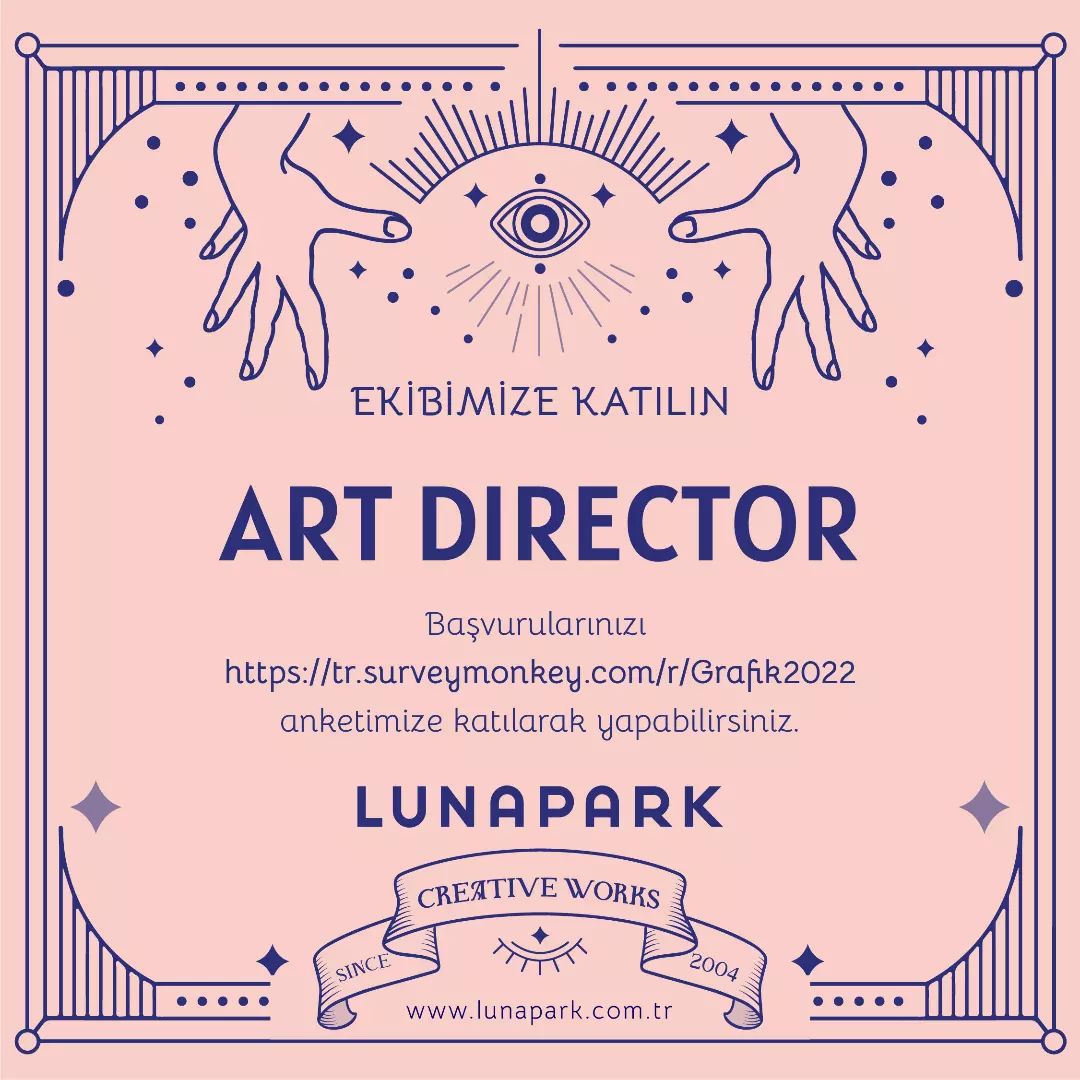 Art Director İş İlanı, Lunapark Creative Works Art Director İş İlanı, Lunapark Creative Works