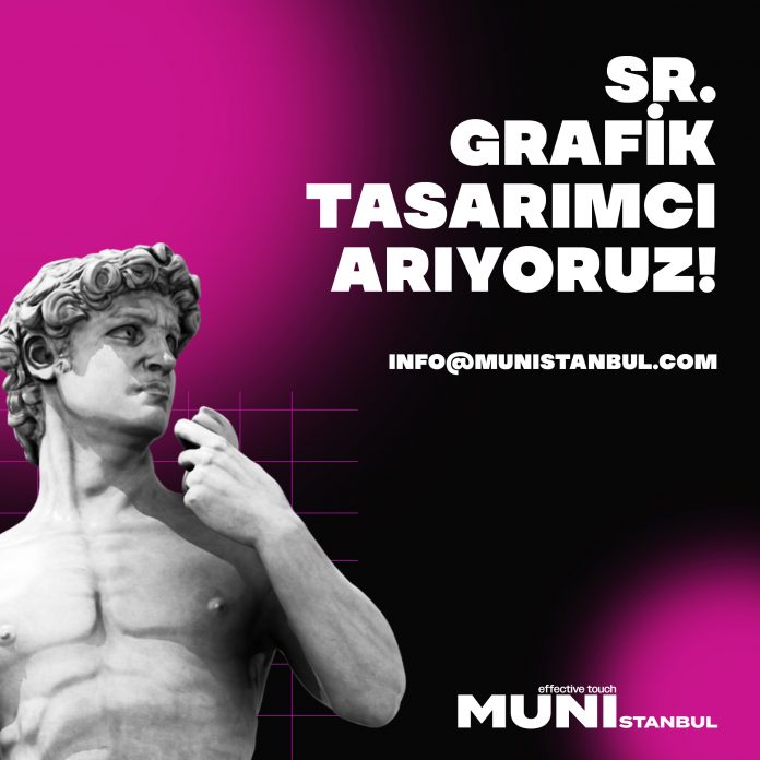 Grafik Tasarımcı İş İlanı, Munistanbul Grafik Tasarımcı İş İlanı, Munistanbul