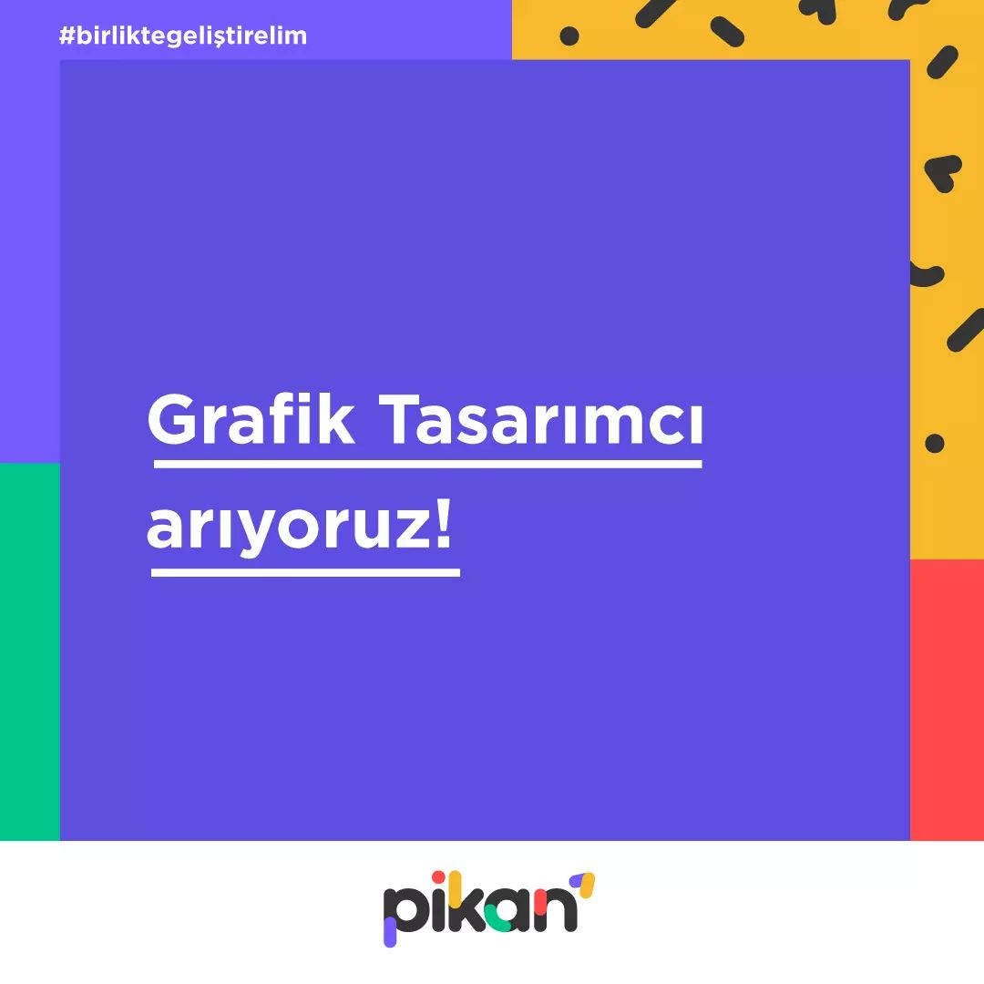 Grafik Tasarımcı İş İlanı, Pikan Ajans Grafik Tasarımcı İş İlanı, Pikan Ajans