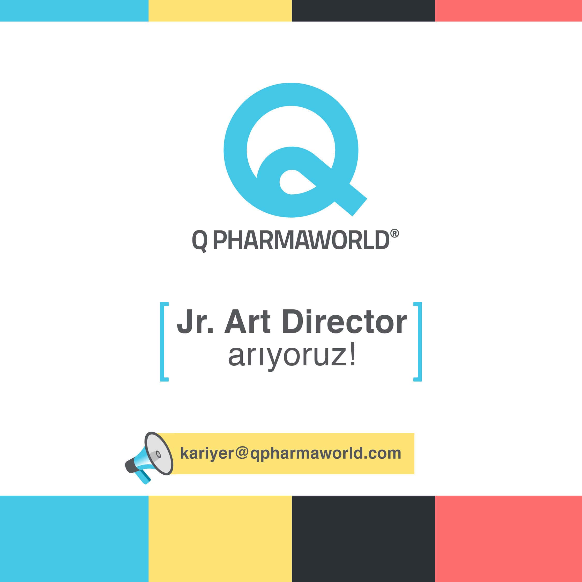 Jr. Art Director İş İlanı, QPHARMAWORLD Jr. Art Director İş İlanı, QPHARMAWORLD