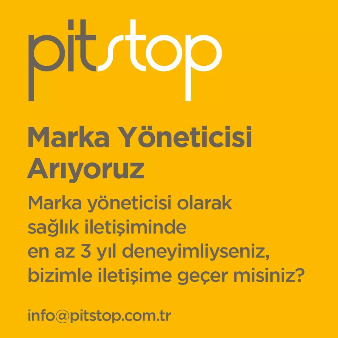 Marka Yöneticisi İş İlanı, Pitstop Marka Yöneticisi İş İlanı, Pitstop