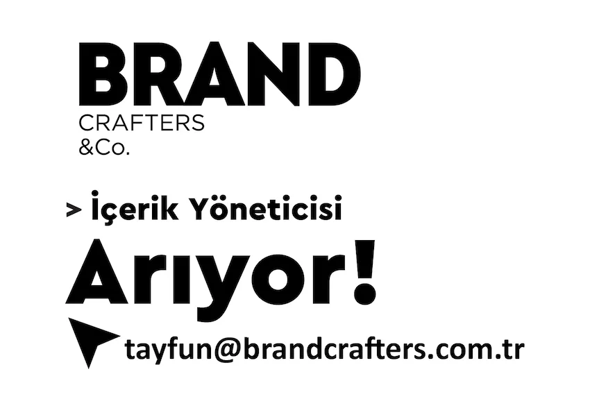 Brand Crafters & Co. İçerik Yöneticisi Arıyor