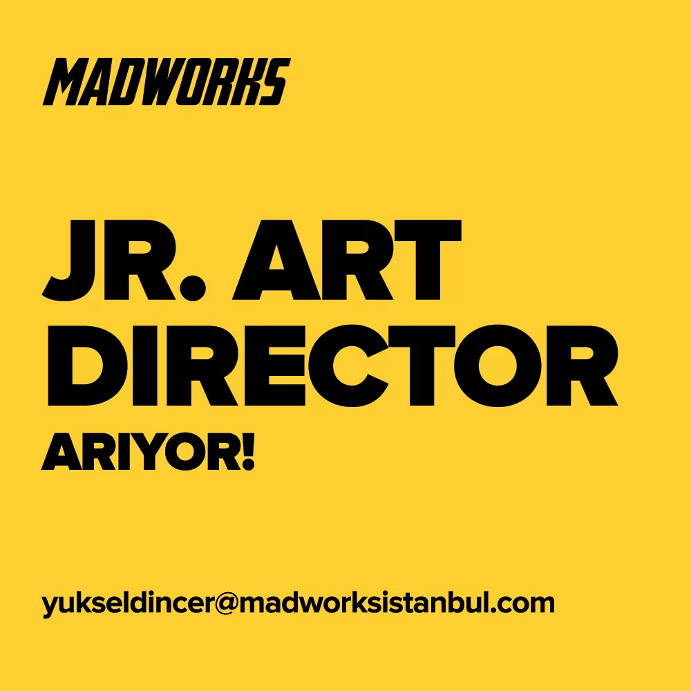 Jr. Art Director iş ilanları MADWORKS, Jr. Art Director Arıyor