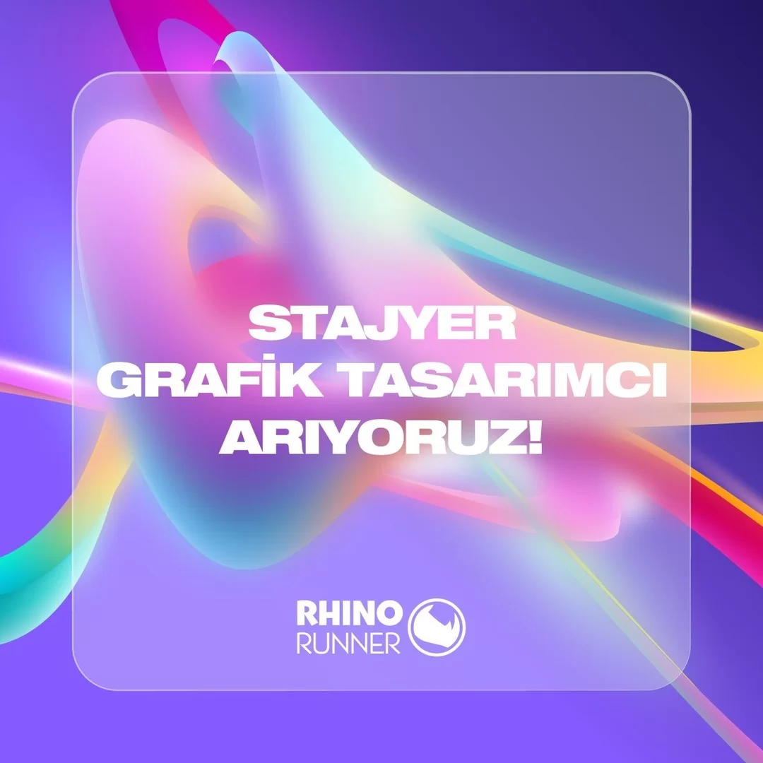 Rhino Runner, Stajyer Arıyor