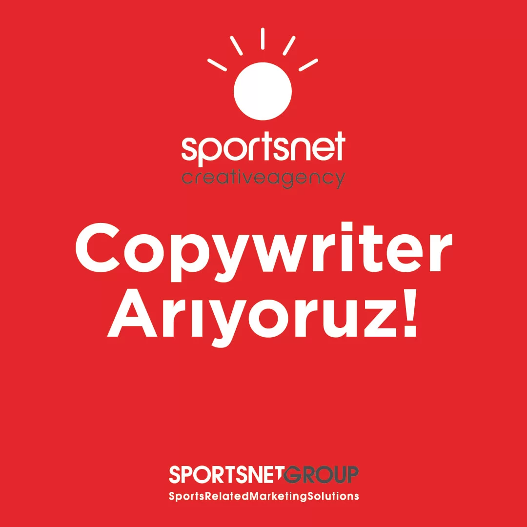 Sportsnet, Copywriter Arıyor