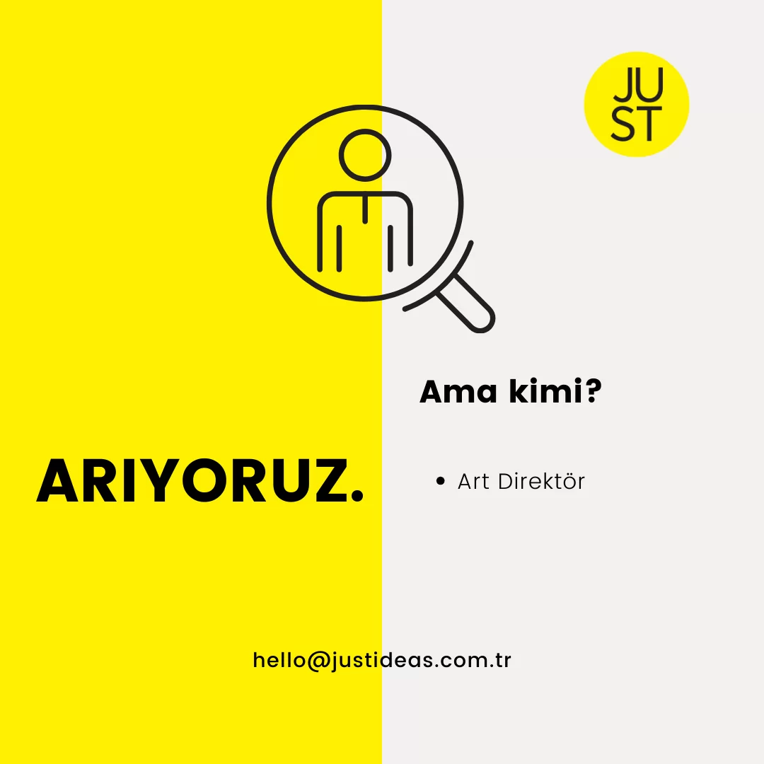 Art Direktör iş ilanları Justideas İstanbul, Art Direktör Arıyor