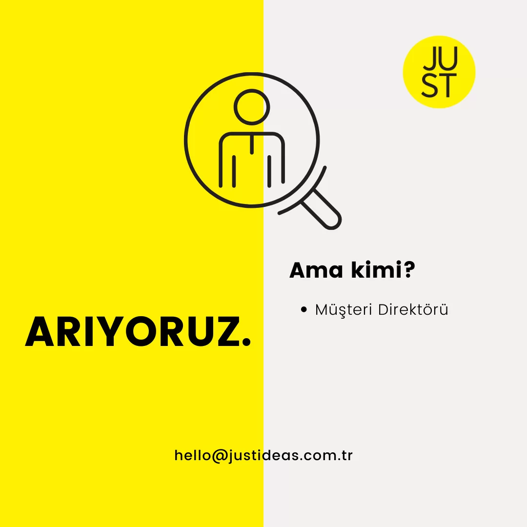 Müşteri Direktörü iş ilanları Justideas İstanbul, Müşteri Direktörü Arıyor