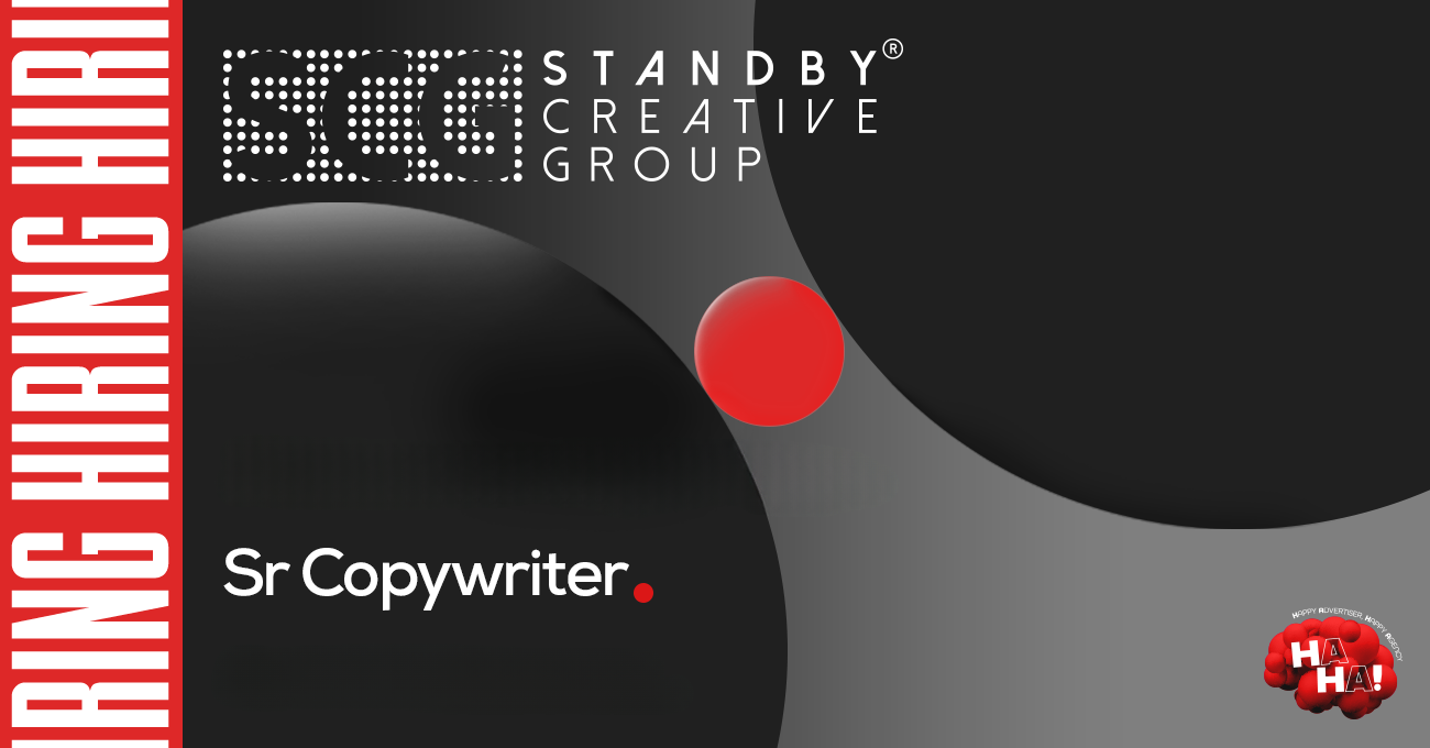 Senior Copywriter iş ilanları STANDBY CREATIVE GROUP, Senior Copywriter Arıyor