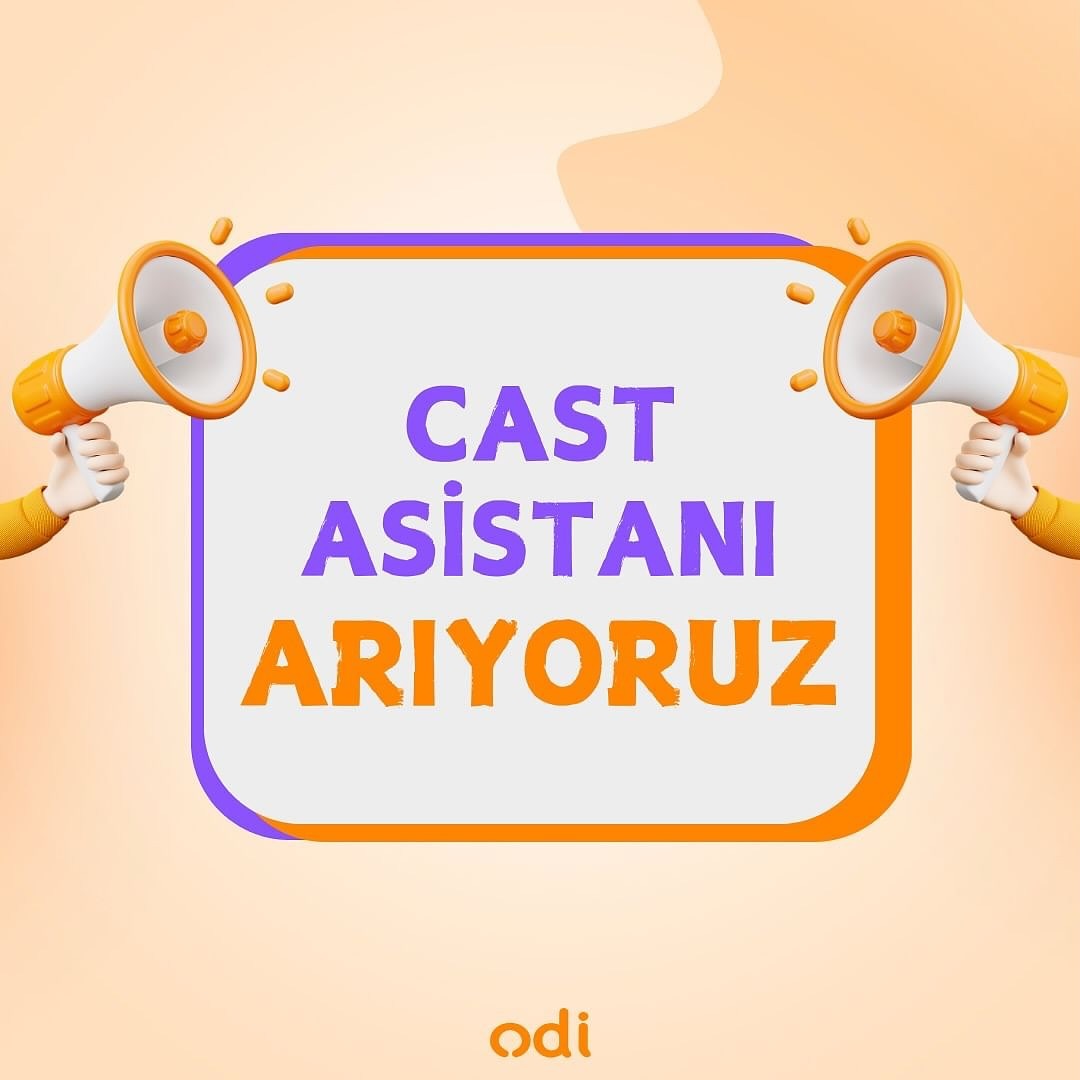 Kast Asistanı iş ilanları Odi App, Kast Asistanı Arıyor