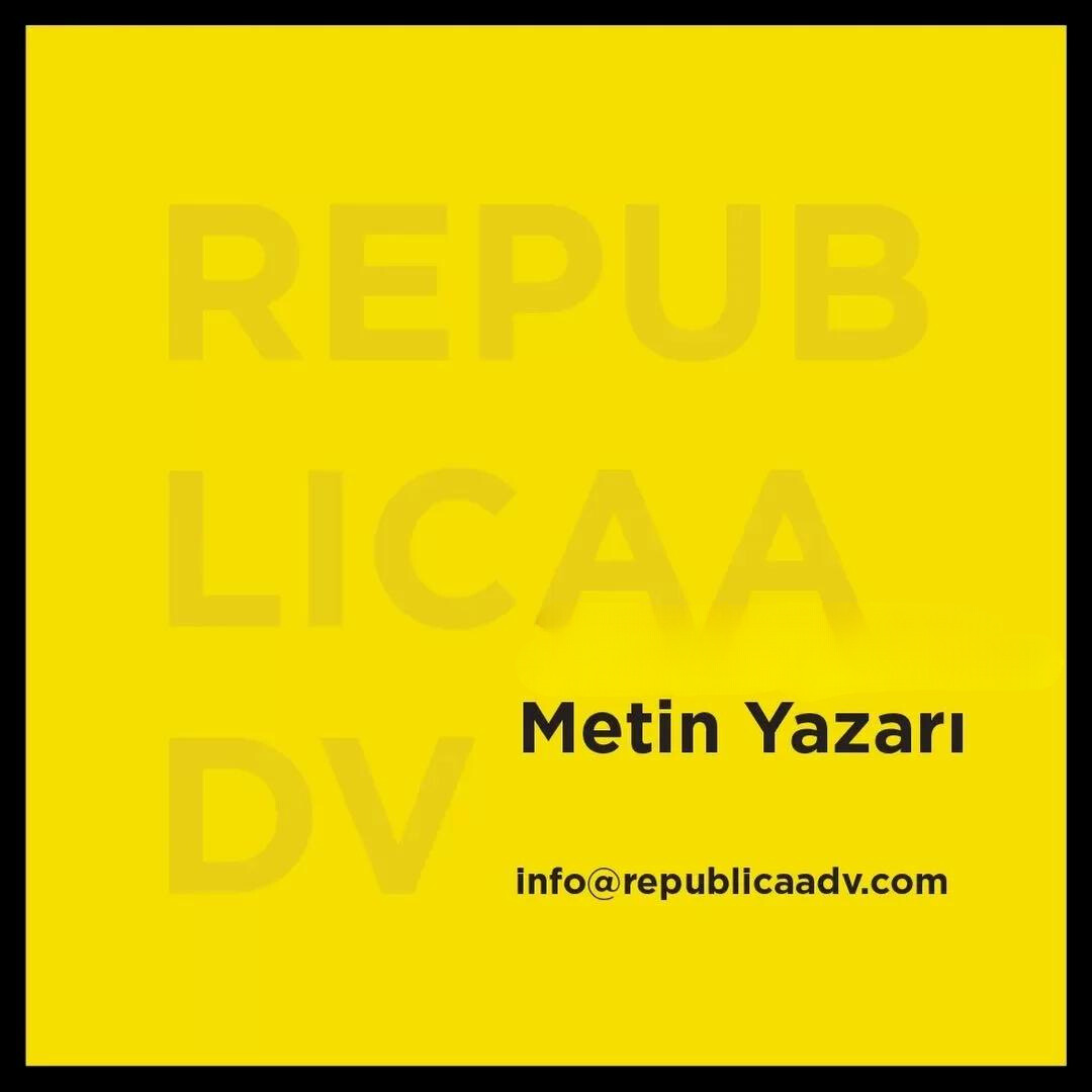 Republica, Metin Yazarı Arıyor