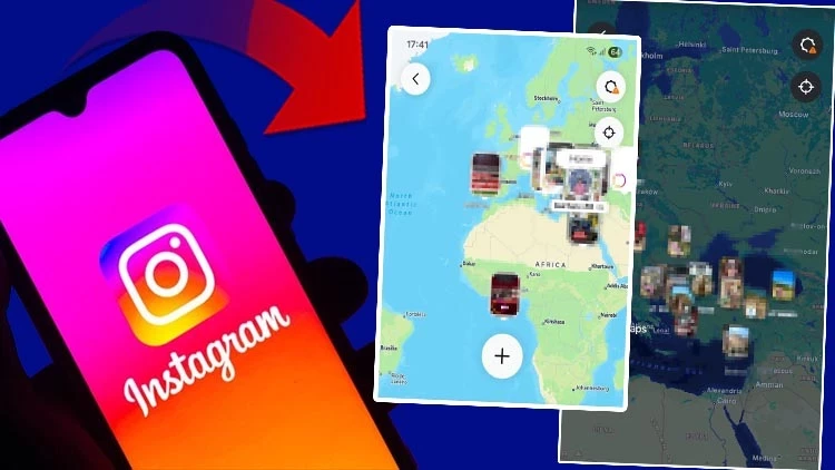 Instagram konum paylaşımı