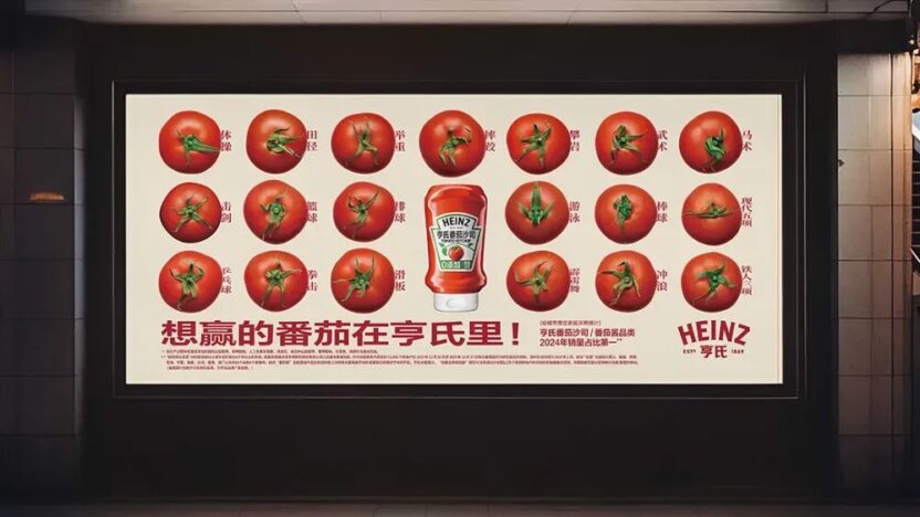 Heinz Çin Ulusal Olimpiyatları Kampanya