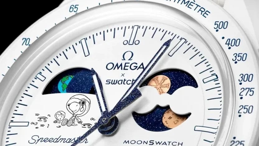 Swatch Omega Cold Moon