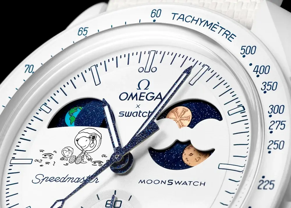 Swatch Omega Cold Moon