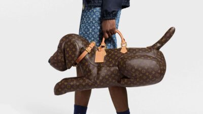 Louis Vuitton Köpek Çanta
